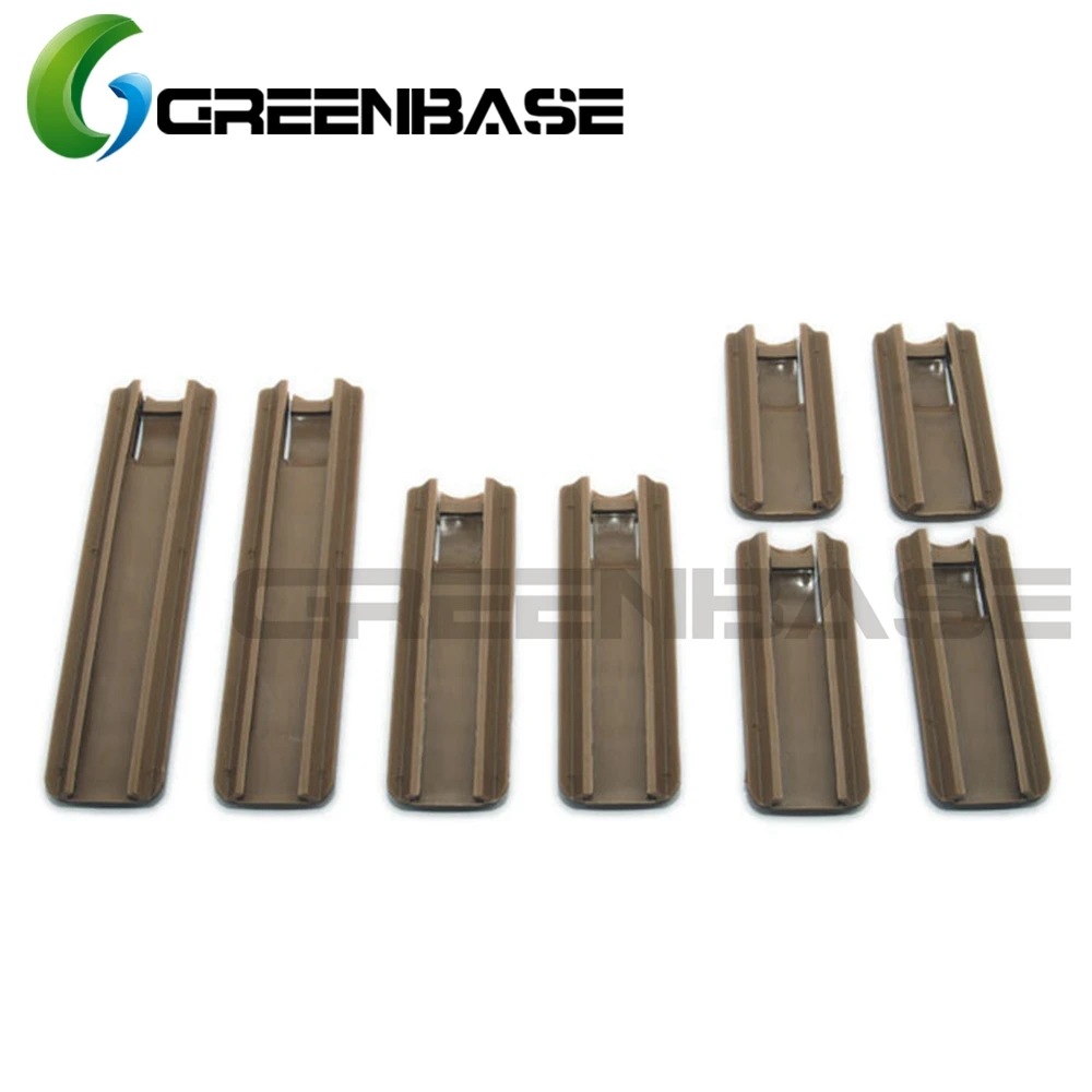Защитные панели Greenbase TangoDown Rail 8 шт. аксессуары для защиты рук подходят рельсов 20
