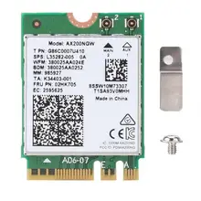 Для Intel AX200NGW 802.11AX WIFI6 2,4 Гбит/с Двухдиапазонная беспроводная сетевая карта с Bluetooth 5,0 для Intel AX200NGW сетевая карта