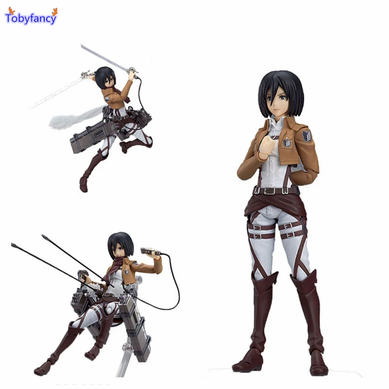Tobyfancy Attack on Titan Figure Mikasa Ackerman Figma Collection Model ... - Tobyfancy Attack On Titan Figure Mikasa Ackerman Figma Collection MoDel PVC Mikasa Action Figure Collectible Toys