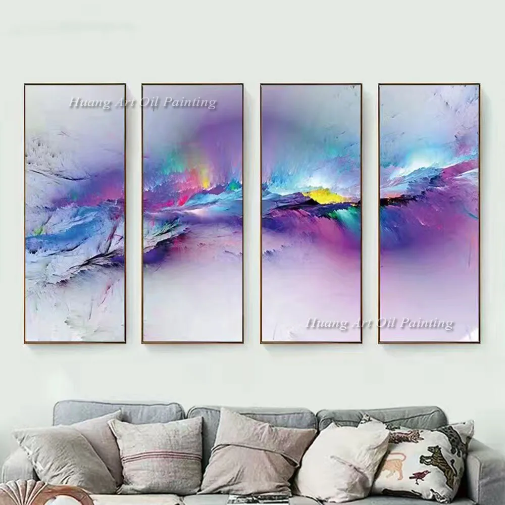 Aliexpresscom Buy 2017 New Hand Painted Abstract 4P Color Oil Aliexpresscom Buy 2017 New Hand Painted Abstract 4P Color Oil