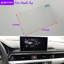 Автомобиль Стикеры 10,2 дюймов gps навигации Экран Стекло Защитная пленка для Audi A4 аксессуары Управление из ЖК-дисплей Экран стайлинга автомобилей