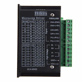 

TB6600 Single Axis 4A Stepper Motor Driver Controller 9~40V DC Micro-Step CNC