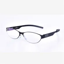 Высококачественная оправа для очков из нержавеющей стали без винта, женские очки для чтения, компьютерные очки для близорукости, оптические очки с прозрачными линзами