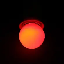 3 Вт E27 Светодиодный светильник круглый цветной Глобус светильник для дома Бар вечерние декоративная лампа, освещение