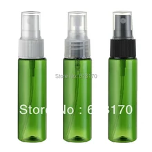 30 мл Зеленая Бутылка-спрей 1 унций пустая бутылка для духов, дорожная многоразовая емкость для косметических средств 100 шт/партия