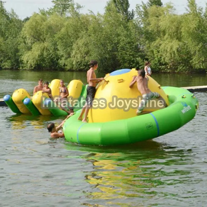 Надувной прозрачный в форме капли воды мяч, оборудование для игры в воду для детских игр, надувные водные игрушки для продажи с насосом