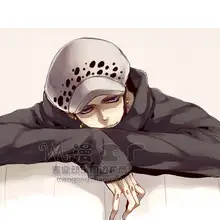 Аниме one piece Trafalgar Law в плюшевой шляпе шапка для косплея пятнистая Кепка
