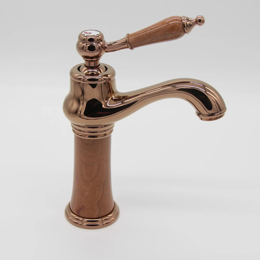 

2018 New Europe beauty high quality gold marble faucets X0152