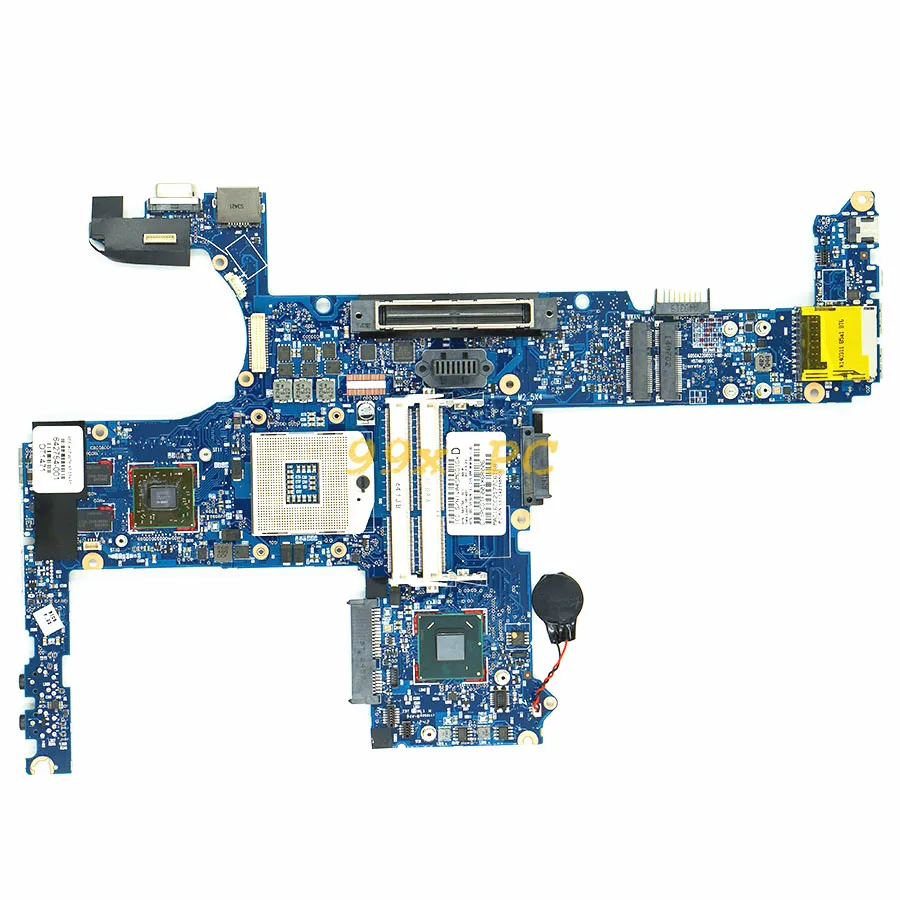 Материнская плата для ноутбука hp EliteBook 8460 P 642754 001 аккумулятор большой емкости QM67