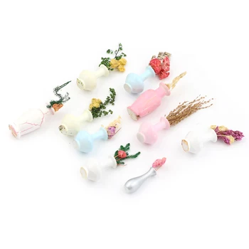 

1PCS New Arrival Mini Vase Miniature landscape Sand table model Dollhouse Decor Diy Children Kids Toy