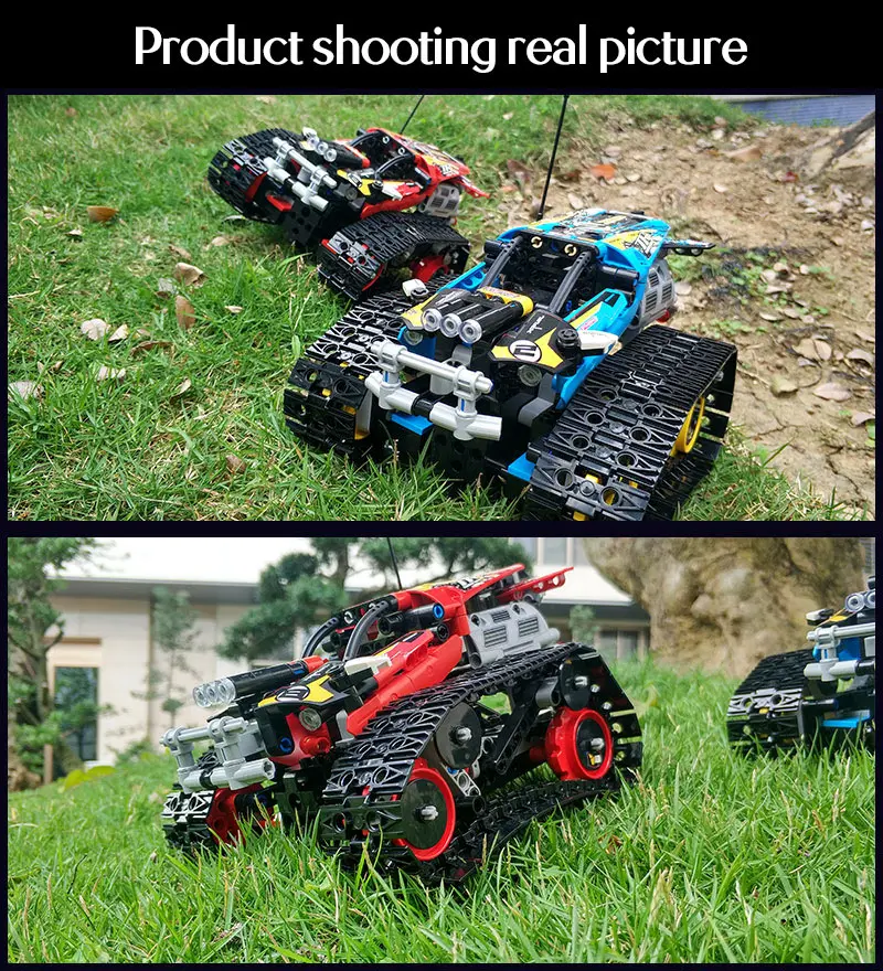 Blocos de Construção Brinquedos para Crianças Criador Controle Remoto Carro Tijolos Técnica rc Rastreado Racer Modelo Presente 391 Pçs App 15 Cheap Blocos