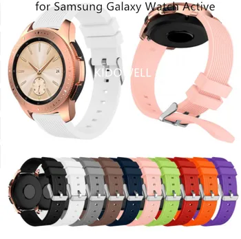 

New Silicone Watchband for Galaxy active Samsung Galaxy Watch 42mm Smart Watchband Wrist Strap Bracelet Watch Accessories 200pcs