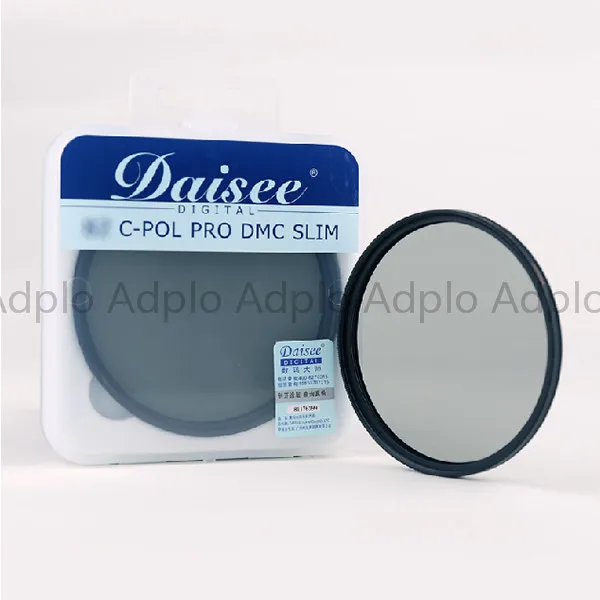

Free shipping 55 mm Daisee multi-coating camera filter / C-POL PRO DMC SLIM MC CPL Filter