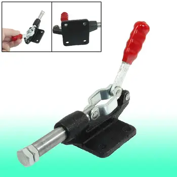 

32mm High Quality Horizontal Plunger Stroke Metal Push Pull Clamp Welding Tooling Clamping Fast Fixture Hand Tool 227Kg