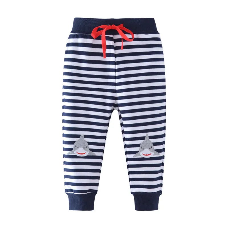 Animal Shark Infantil Babies Harem Pants Cotton Children Trousers
