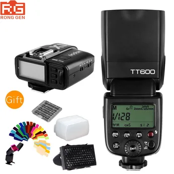 

Godox Thinklite TT600 2.4G Wireless GN60 Master/Slave Camera Flash Speedlite for Fujifilm Camera +With X1T-F TTL Transmitter