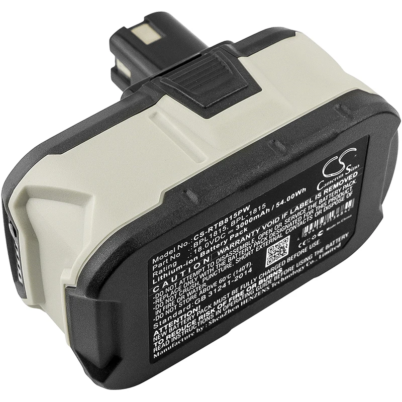 Cameron sino обновление для Ryobi ABP1801 ABP1803 BCP1817/2SM электроинструменты литий-ионная