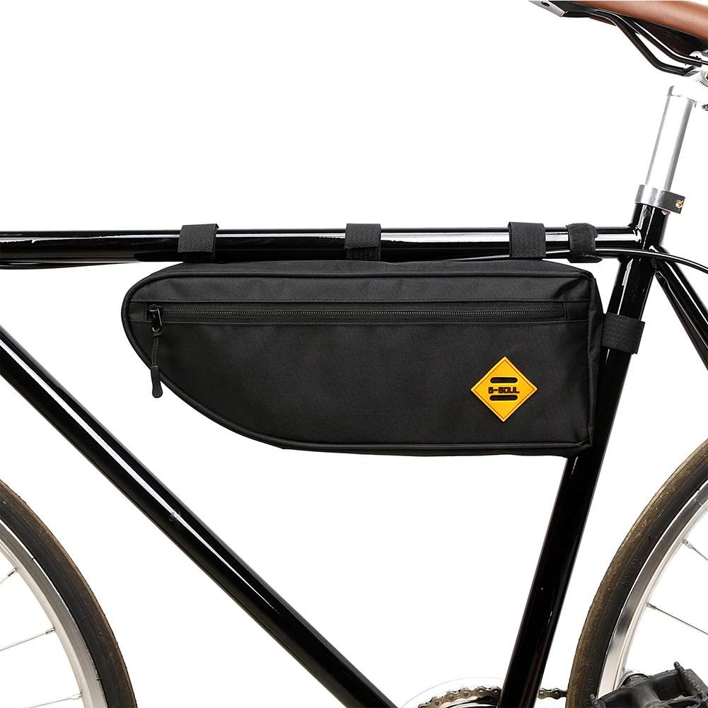 Flash Deal High Quality Bicycle Triangle Bag Front Tube Bike Frame Biking Waterproof Pannier Pouch Cycling Equiment 8