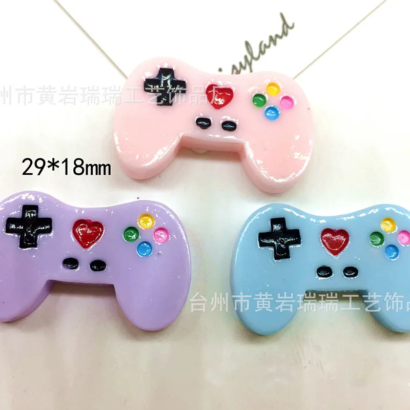 100pcs/lot Flat back resin game machine 29mm Scrapbooking Craft Cabochon For Hair Cellphone Decoration 100pcs/lot Flat back resin game machine 29mm Scrapbooking Craft Cabochon For Hair Cellphone Decoration