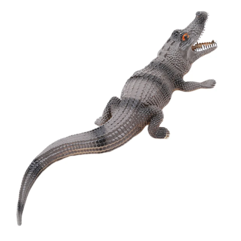 Морские животные моделирование морские животные Крокодил фигурки Модель Детская Когнитивная Раннее Обучение игрушки Дети Рождественский