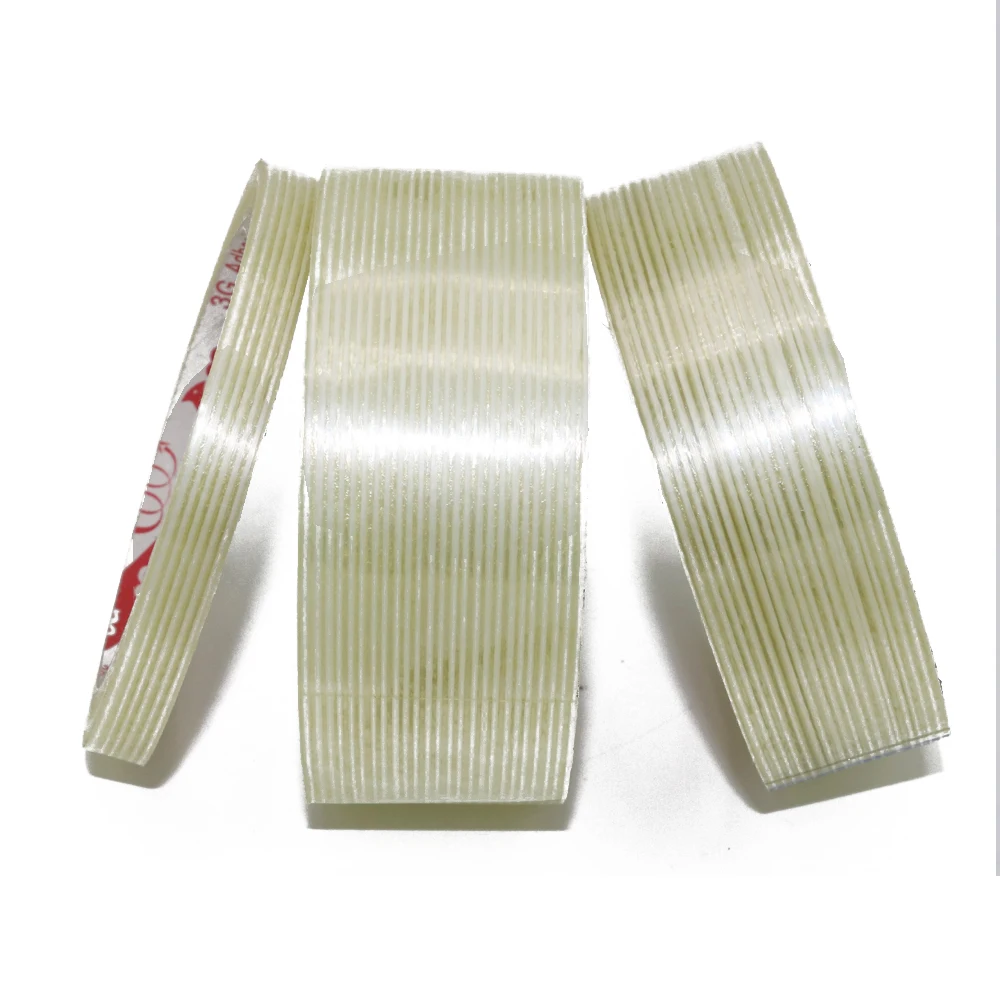 

25M Adhesive Fiberglass Tape, Strip Fiber Tape for Packing, Fiber tape 1cm 2cm 3cm 4cm 5cm