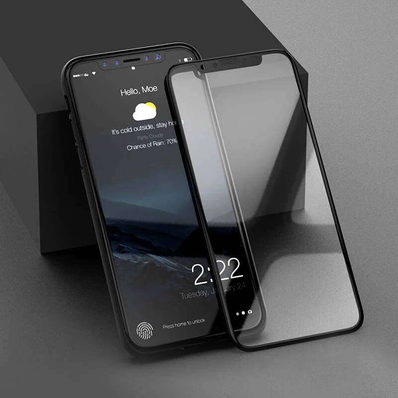 Artisome 4D 0.3mm Tempered Glass For iPhone 6 Glass 6s 7 8 Plus X iPhone 7 Glass iPhone 6 Screen Protector HD Full Cover Film    (15)