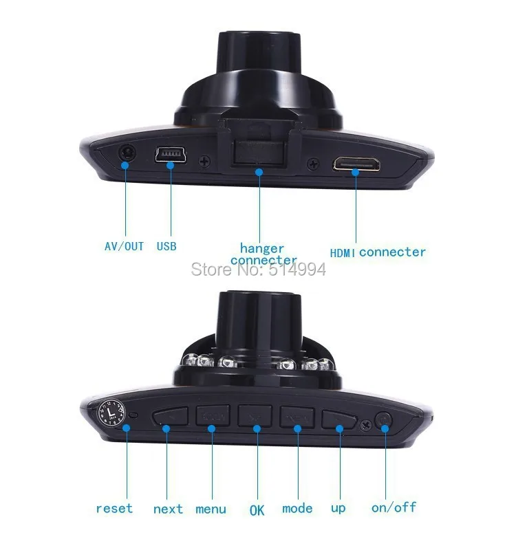  2015 New High Quality 170 Wide Angle 1080P Car Camera Recorder Easy Drive G30 Car DetectorMotion De