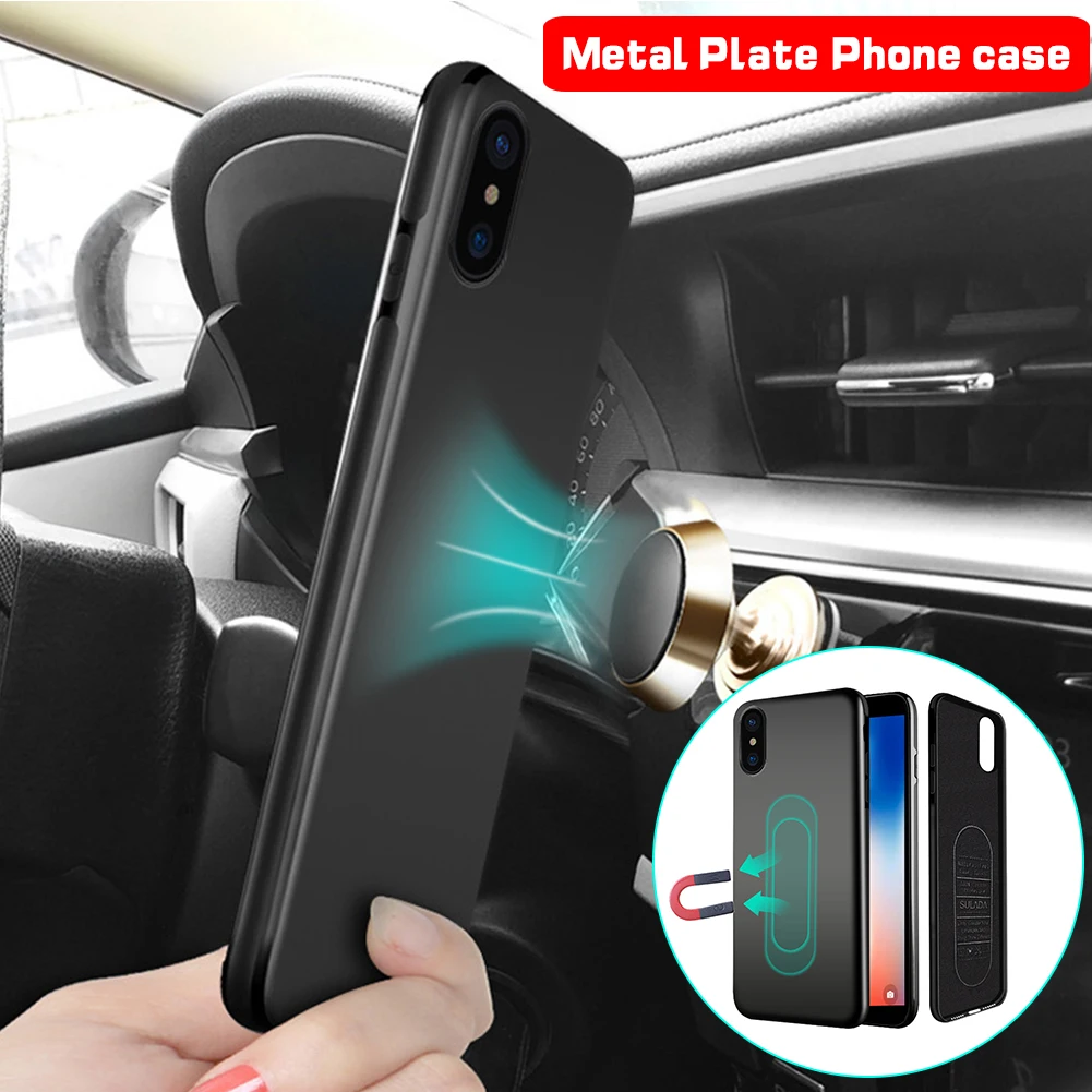 المغناطيسي سيارة حامل حقيبة لهاتف أي فون Xs ماكس Xr X 8 7 6 6 s زائد لينة TPU سيليكون المغناطيس حافظة لهاتف huawei P20 لايت P20 لوحة معدنية المغناطيسي سيارة حامل حقيبة لهاتف أي فون Xs ماكس Xr X 8 7 6 6 s زائد لينة TPU سيليكون المغناطيس حافظة لهاتف huawei P20 لايت P20 لوحة معدنية