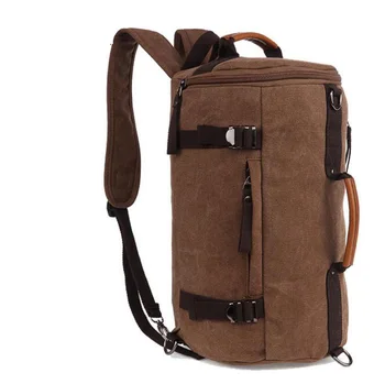

070417 men new fashion backpack high capacity roomy double shoulder bag