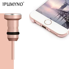IPUMYNO 2 шт./лот металлический 0,35 мм разъем Пылезащитная заглушка для телефона для Iphone 4 4s 5 5S 6 6s 7 Plus samsung Galaxy для huawei LG sony Jack Plug