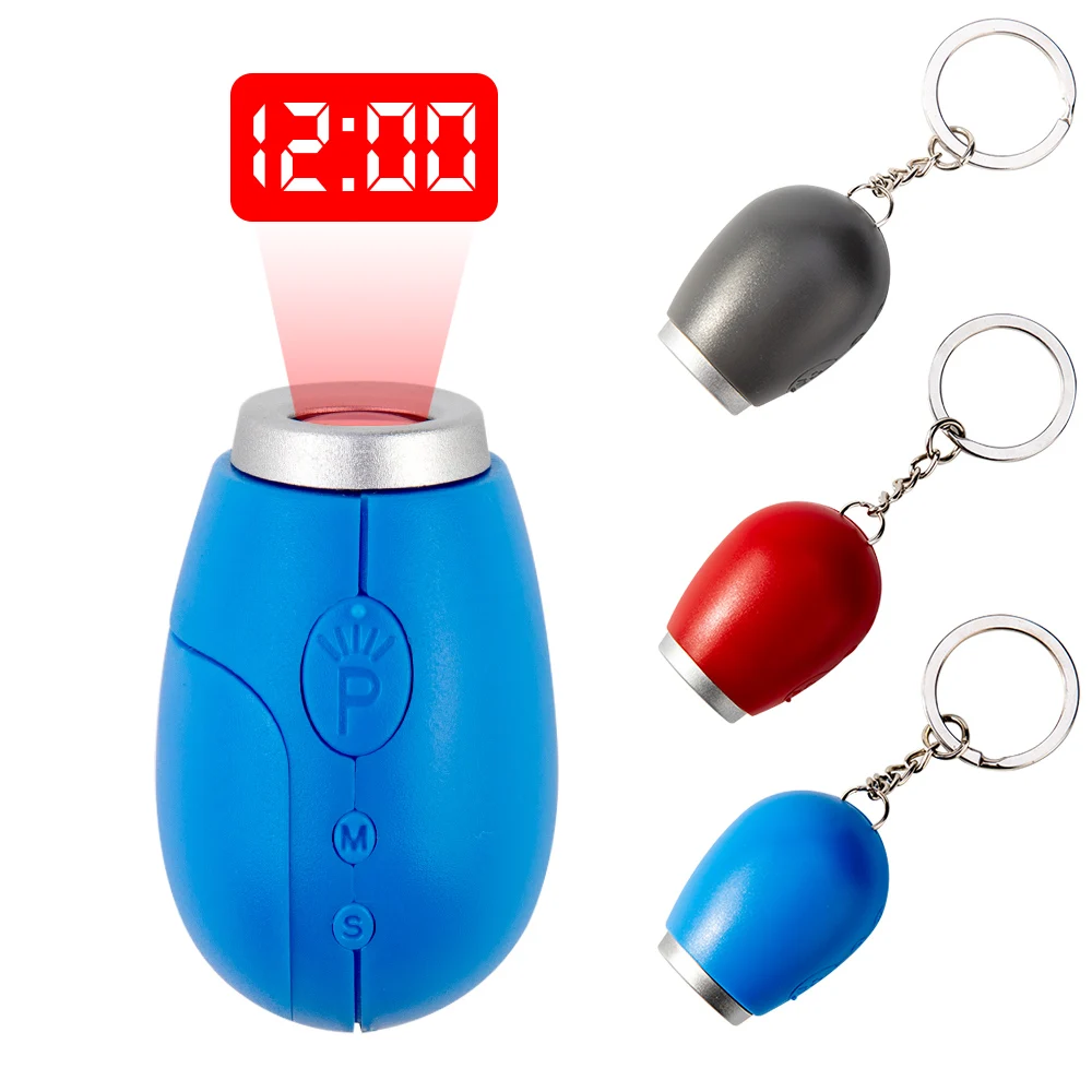 Buy Mini Digital Projection Clock LED Portable Clocks Clock With Time