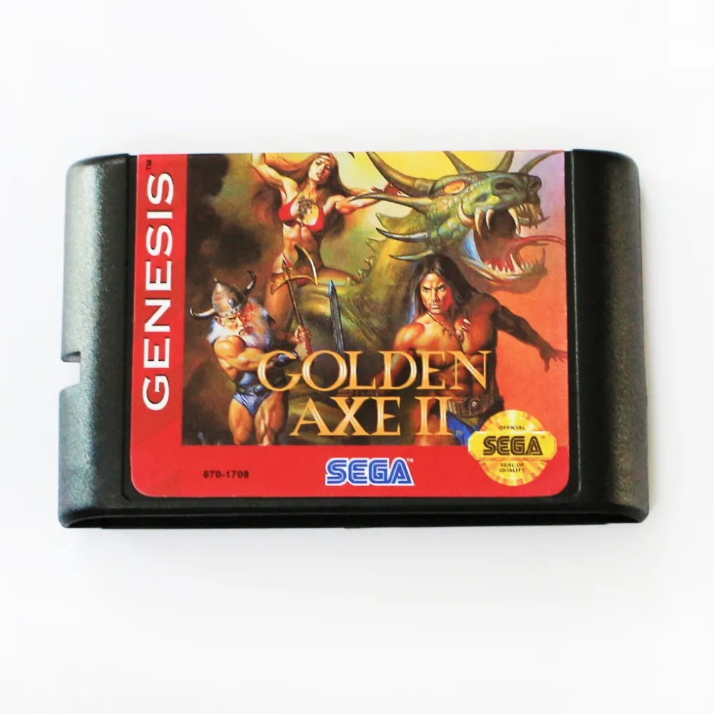 Золотой топор II 16 бит MD карточная игра для sega Mega Drive для sega Genesis