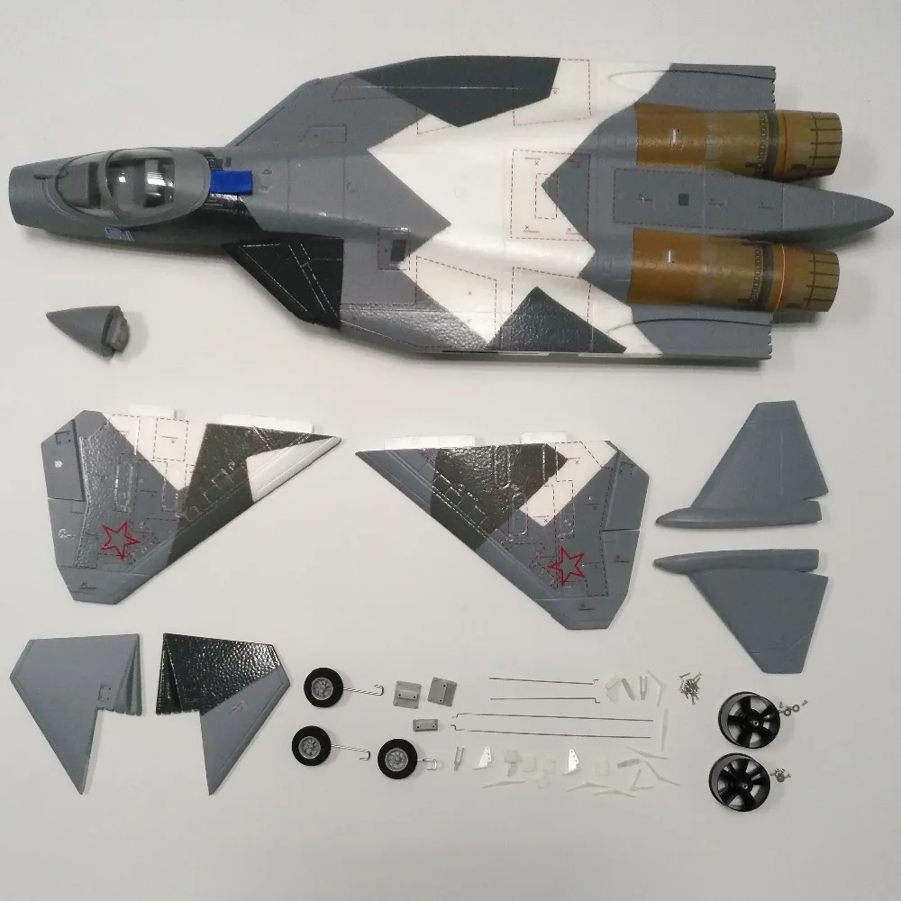 Двойной 50 мм EDF игрушка электрический RC Hobby Jet модель T50 EPO|Радиоуправляемые