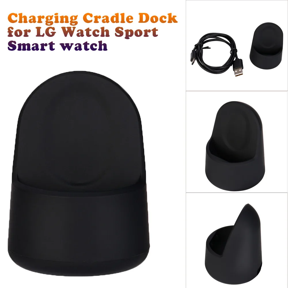 

CARPRIE Portable Qi Wireless Watch Charger Stand Charging Cradle Dock For LG Watch Sport Smart watch 6J23 Drop Shipping