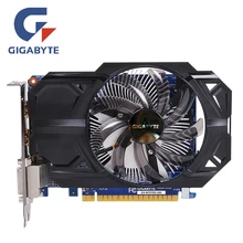 GIGABYTE GTX 750Ti 2 Гб D5 видеокарта 128 бит GDDR5 видеокарты GTX750TI GV-N75TD5-2GI для nVIDIA Geforce GTX750 Hdmi Dvi б/у