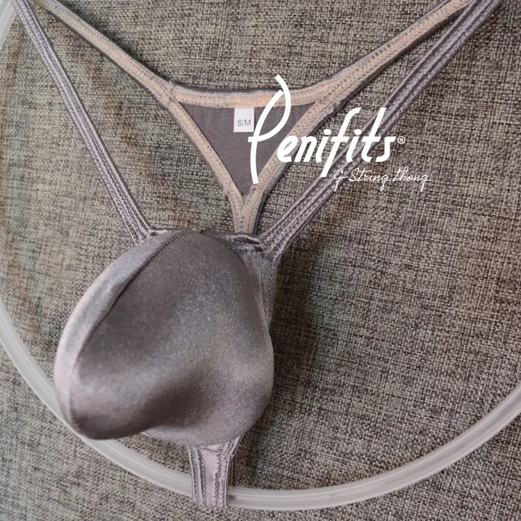 Новые мужские блестящие Сатиновые вязаные стринги с мешком|thongs plus size women|pouch htcthongs