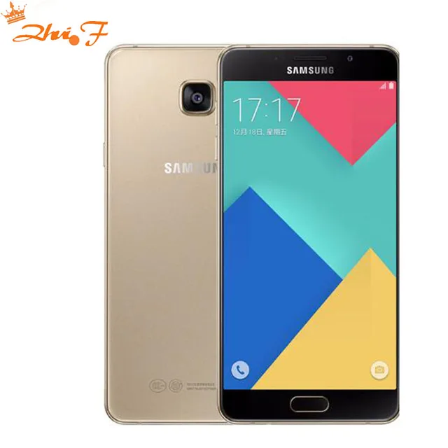 Cheap Original Samsung Galaxy A7 Dual SIM Dual 4G Smart Phone A7108 OctaCore   32G ROM 13MP Camera 5.5'' 1080P Mobile phone