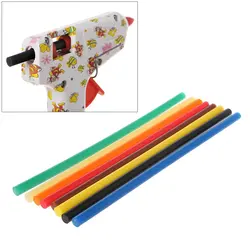 Прочный 8 шт. термоклей палки смесь Цвет высокой вязкостью для DIY Craft игрушка ремонт инструментов