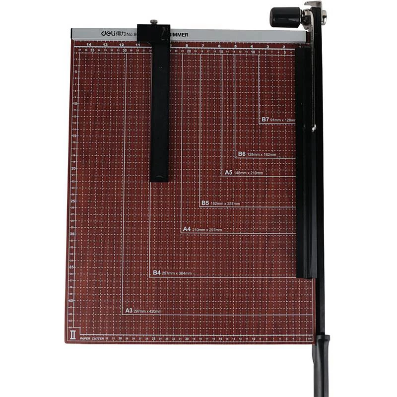 Ручной триммер для бумаги Deli 8002 A3 Размер 460x380 мм (18x15 дюймов)|paper trimmer a3|paper trimmera3 |