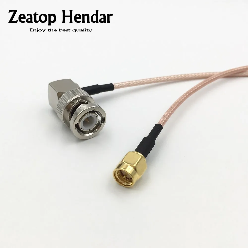 TS9 male to SMA male plug Right Angle 90 degree RG316 Coaxial Pigtial Coax cable 
