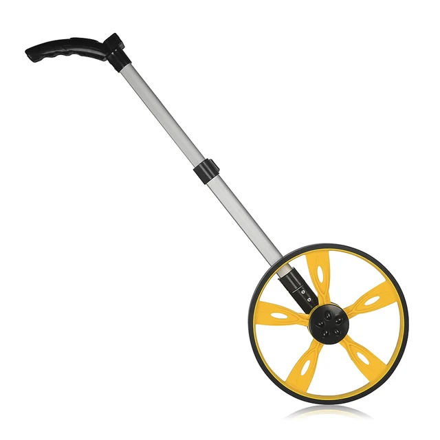 Electric Digital Walking Rolling Measuring Wheel Tool Rangefinder