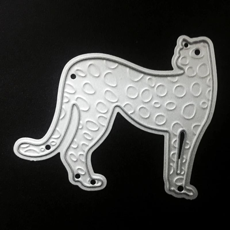 

SCD005 Leopard Metal Cutting Dies For Scrapbooking Stencils DIY Album Cards Decoration Embossing Folder Die Cutter Template Tool