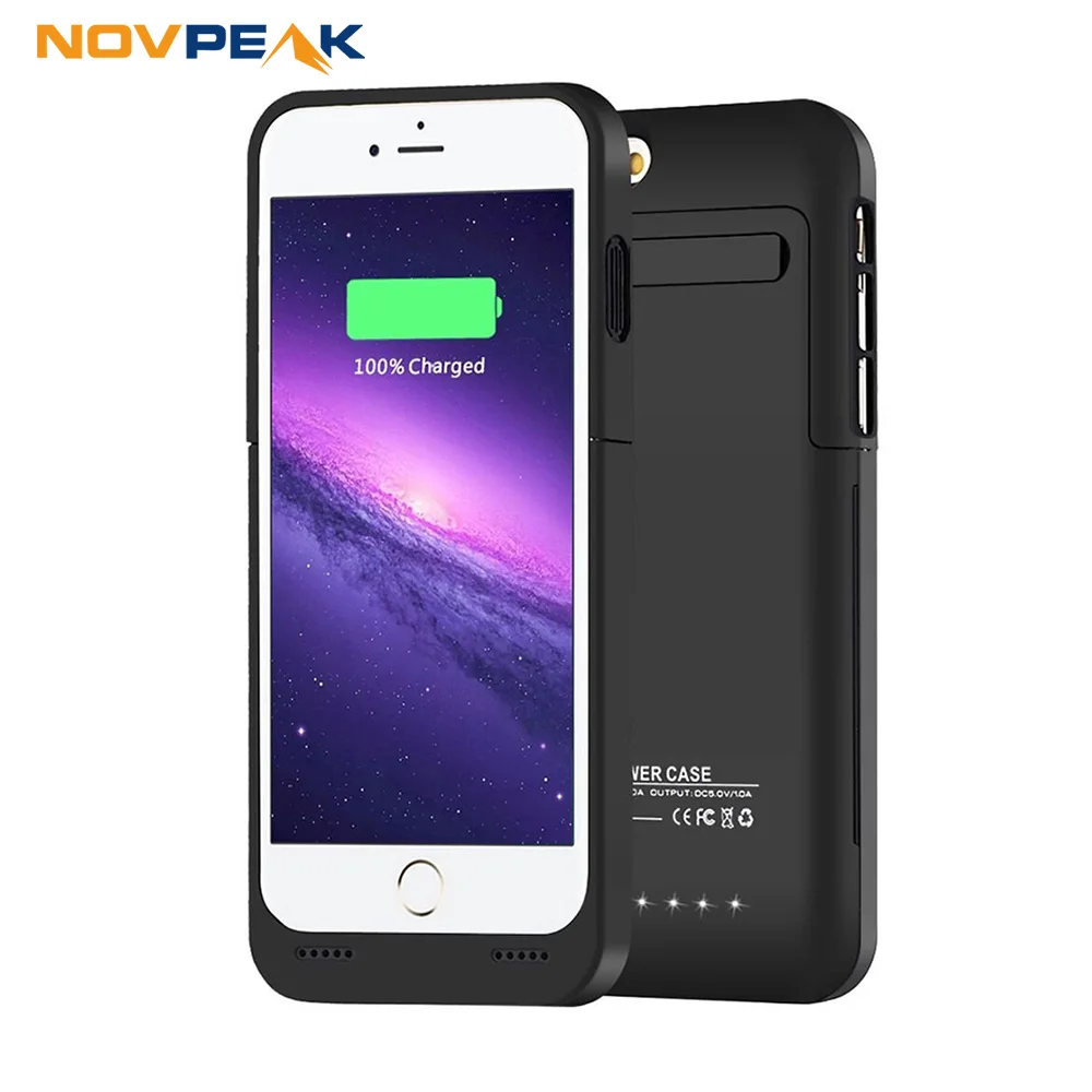 Portable External Power Case For iPhone 6 6s Battery Charger Case Cover