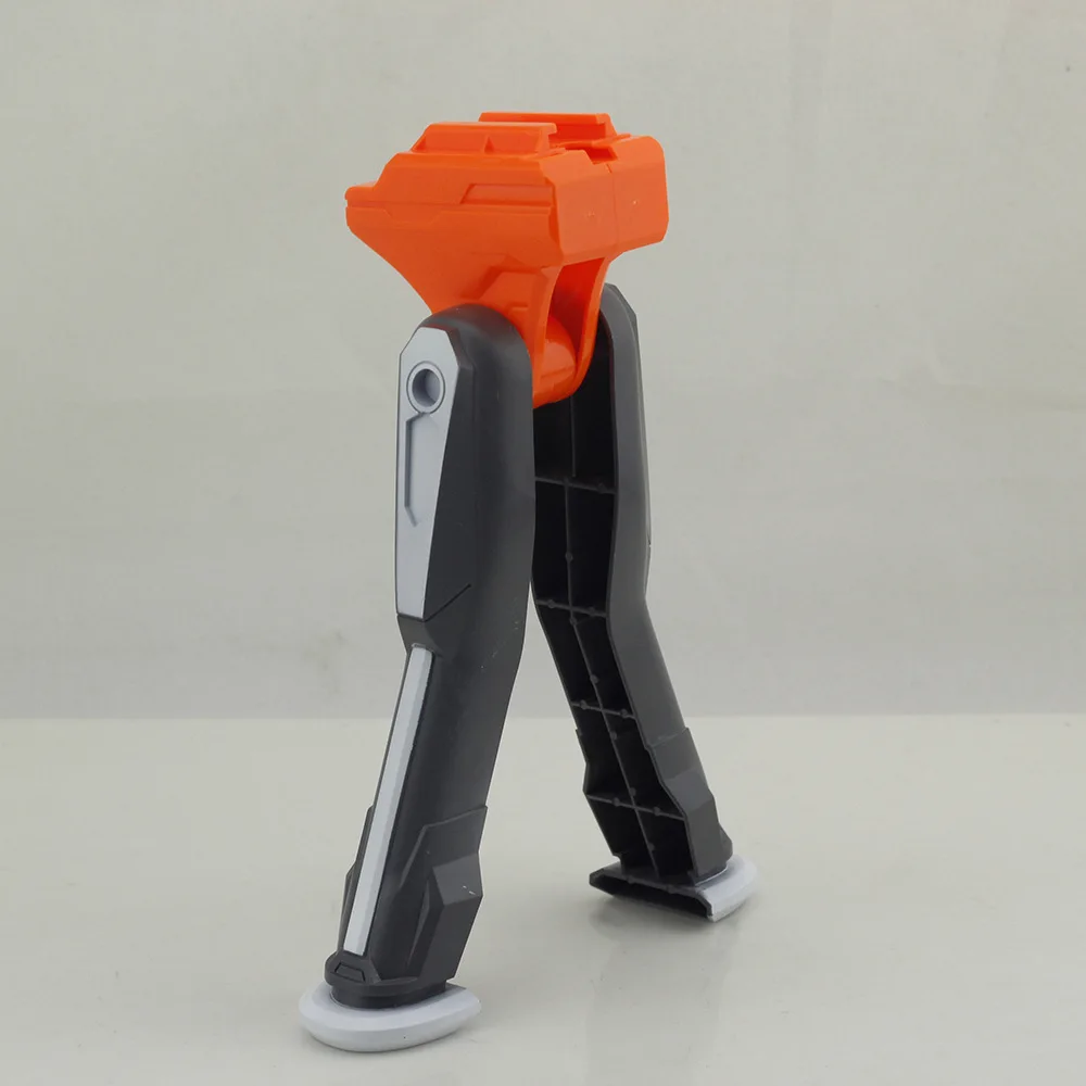 Складной сошка из измененного пластика для Nerf Retaliator/для Nerf Rapidstrike/для Nerf Stryfe-Orange+ Grey