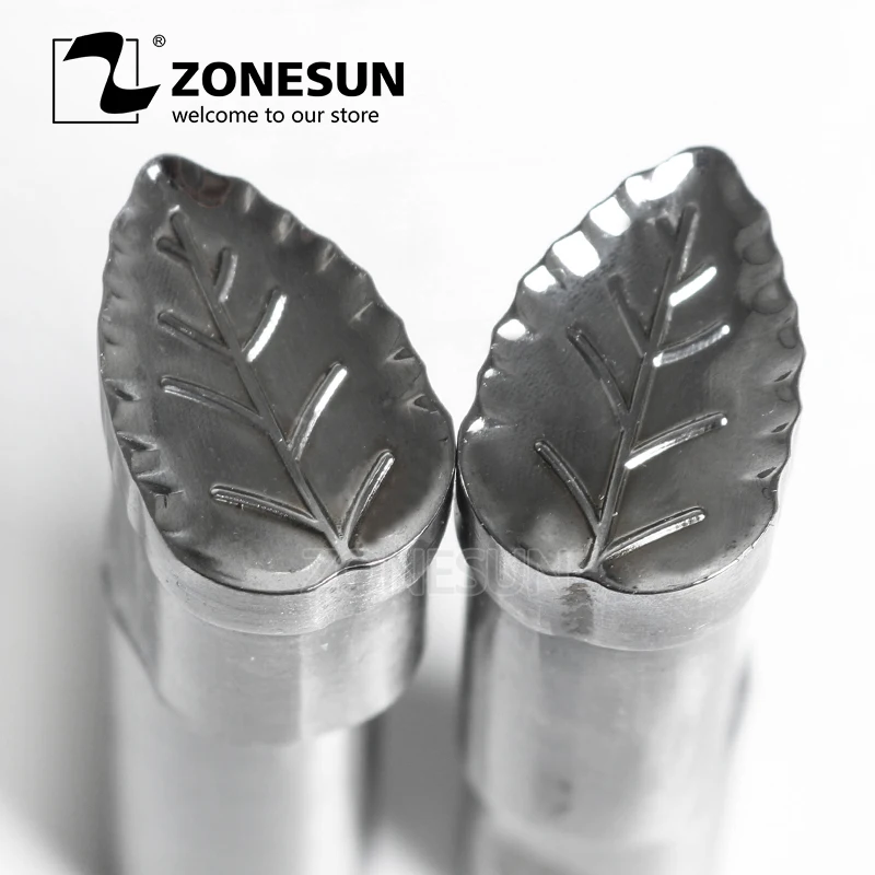 

ZONESUN Leaf Tablet 3D Punch Mold Milk Candy Sugar Making Press die For TDP 1.5 Punching Machine Free shipping