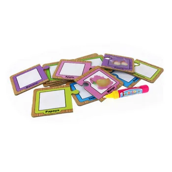 

Fashion Baby Drawing Toys Magic Water Painting Card Puzzle Color Painting Toy Having Three Patterns