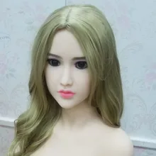 #109 Asian face sex doll head for big size oral love dolls 135cm/140cm/148cm/153cm/152cm/155cm/158cm/163cm/165cm/170cm/176cm