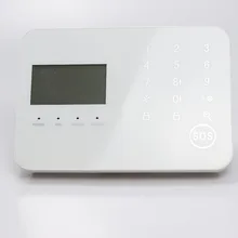 GZGMET дизайн sim-карты Android IOS Телефон App GSM PSTN Беспроводной сигнализации Системы дом сенсорный хоста для периметра безопасности комплект