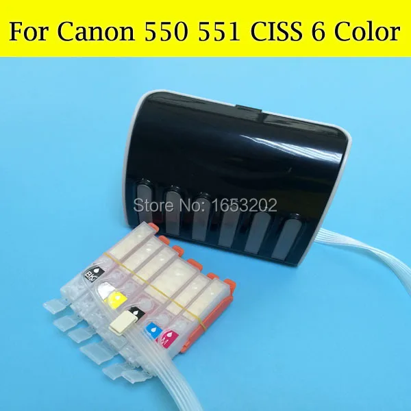 Canon 550 551 ciss 6 Color 1
