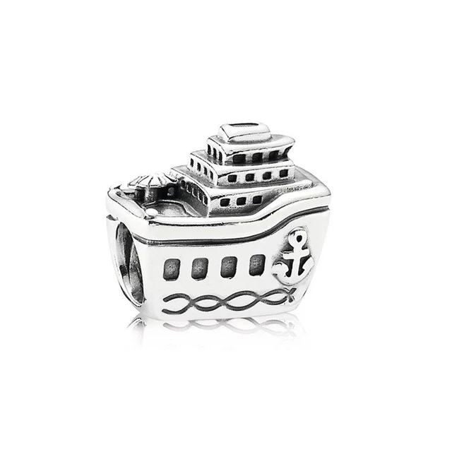 

Kristie 100% 925 Sterling Silver 1:1 Authentic Cruise Ship Charm Bracelet Original Women Jewelry 791043